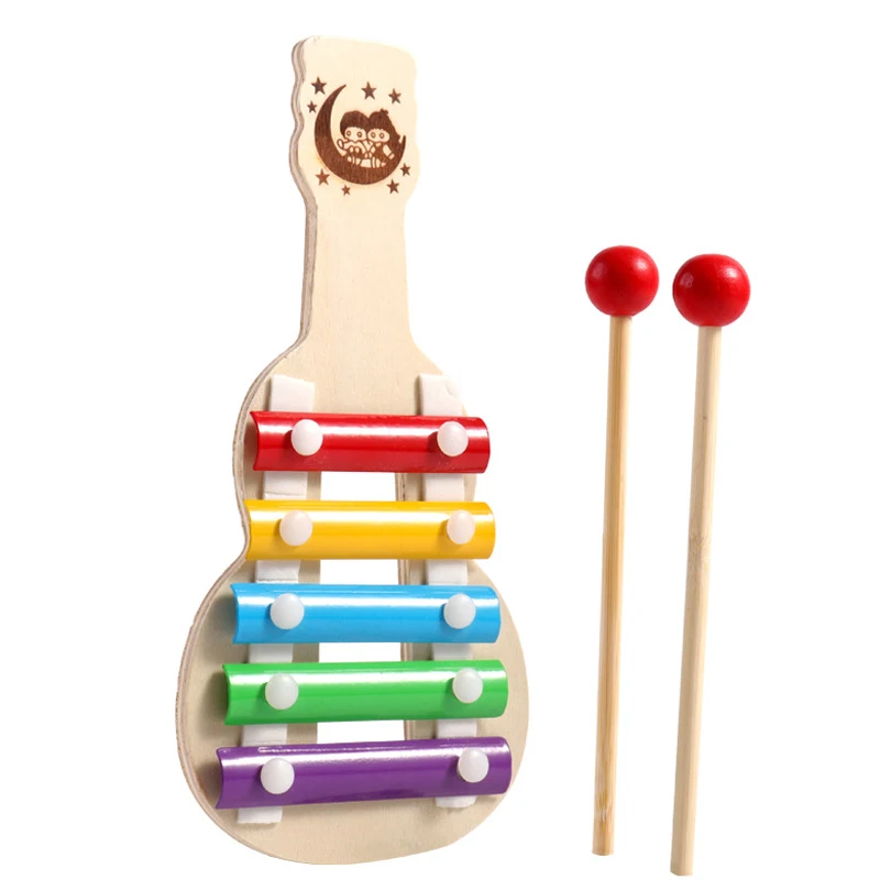 Montessori Toys Wooden Xylophone Baby Music Instrument Toys Preschool Early Learning Toys For Children 3-6 years 5