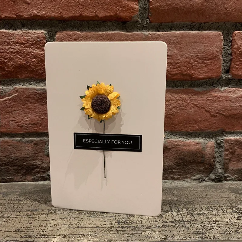 6 Stück 3D-Blumenkarten, Muttertags- und Abschlussgrußkarten mit ewigen Blumen, für Hochzeitsgeschenke, Muttertagsblumen – Detail 10