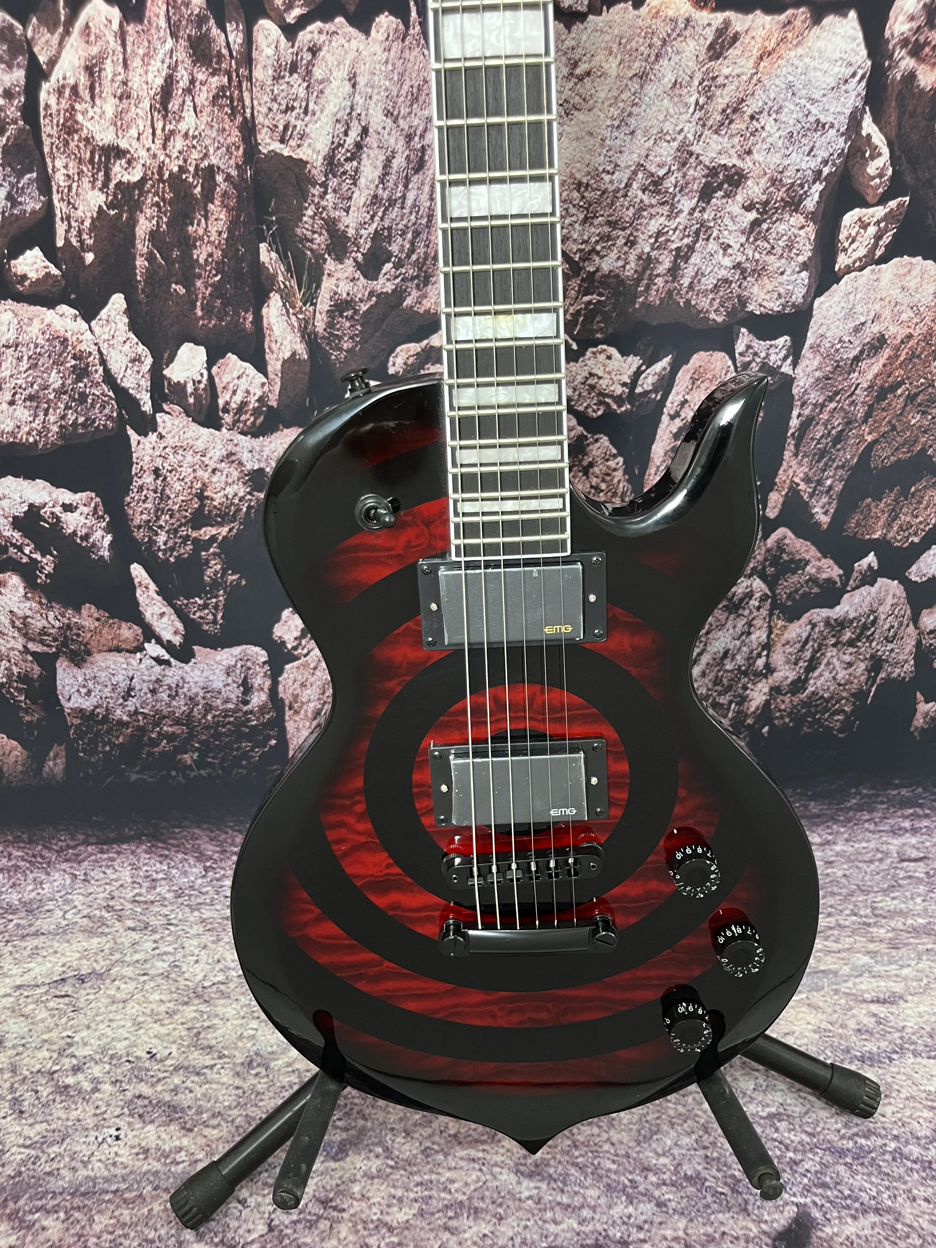 Factory electric guitar Zakk Wylde Red top mahogany body maple neck In stock