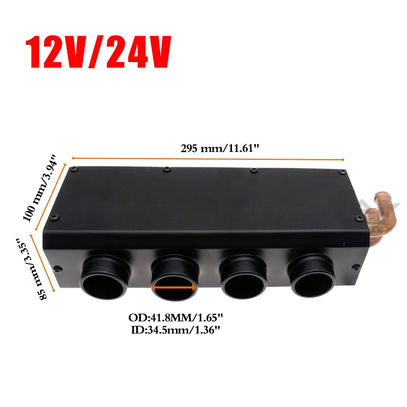 クーラントヒーター 12v 3つ穴