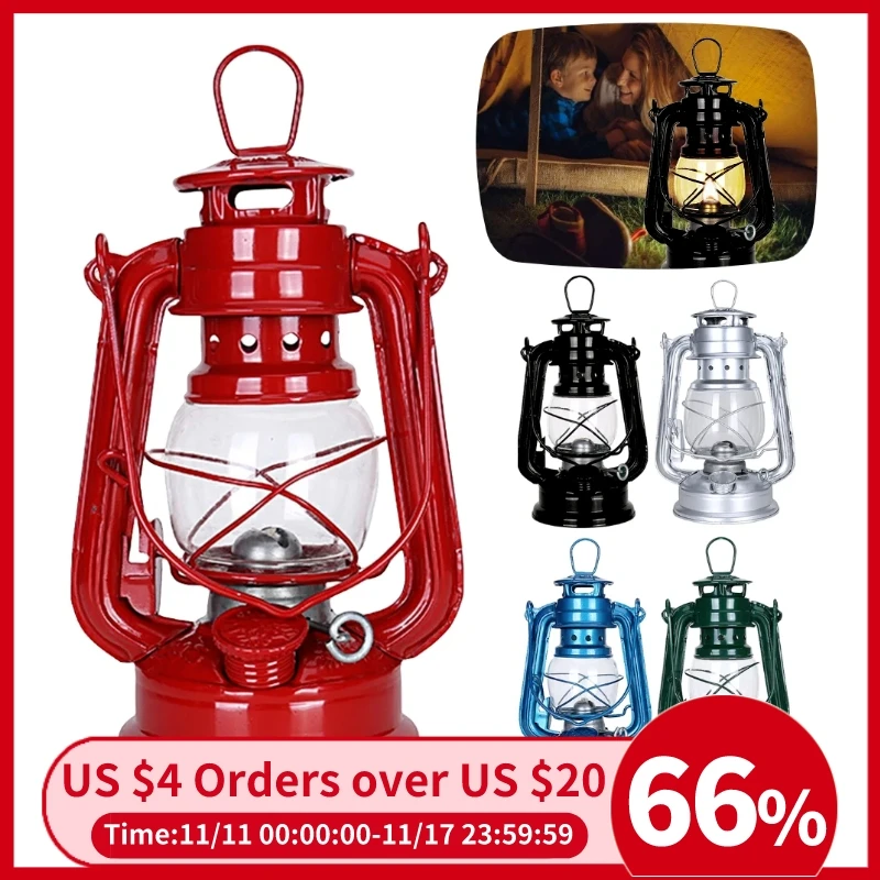 FuelCampingLanternVintageHurricaneLanternMetalKeroseneLantern