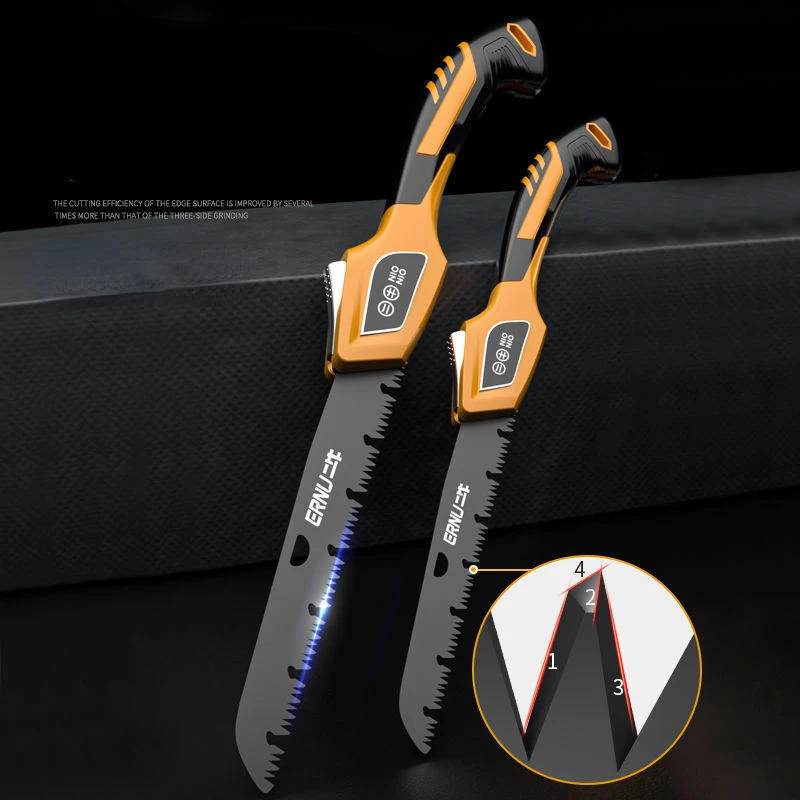 Folding Hand Saw Compact Design Hand Saw For Trees For Camping Pruning