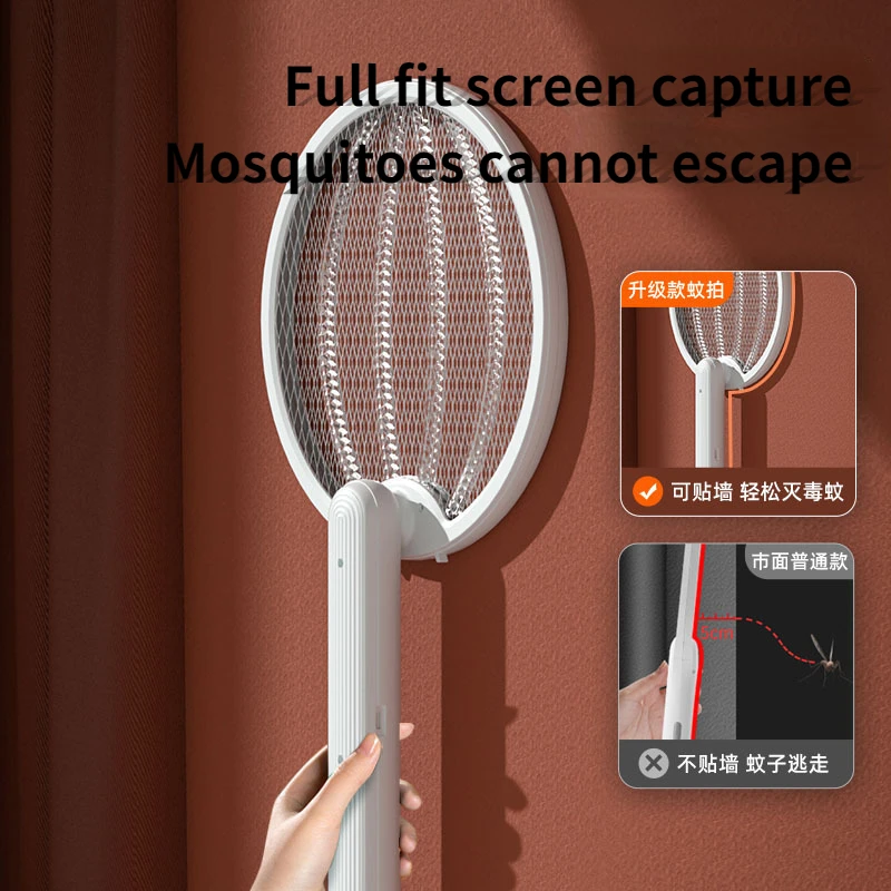 

Planet Folding Electric Mosquito Flap Electric Shock Mosquito Slash USB Slash Rechargeable Home 2-in-1 Mosquito Lamp