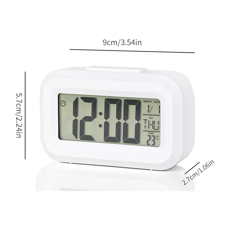 Mini Timer Smart Clock Children Alarm Clock Student Time Manager Desktop Silent Bedside Electronic Small Alarm Clock