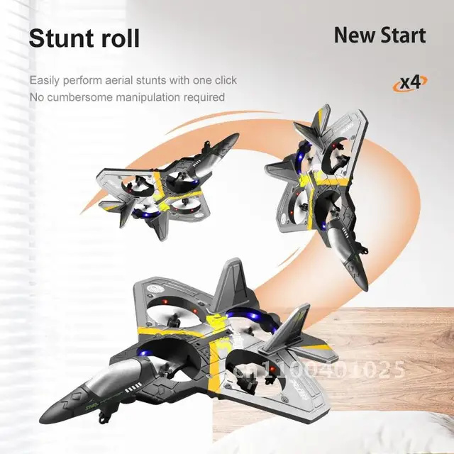 4DRC V17 RC Plane 2.4G Radio Control Fighter Hobby Plane Glider Airplane EPP Foam Remote Control Airplane RC Drone Kids Toys 5