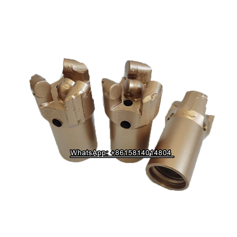 Trépan De Forage Triple Aile - Carotteuse Avec Inserts Diamant - Pour Mines Et Eau