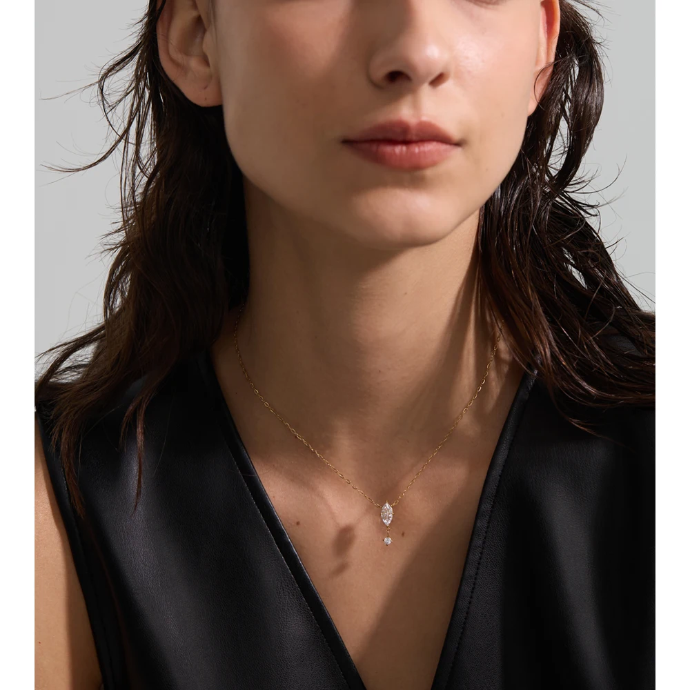 Yhpup Water Drop Necklace
