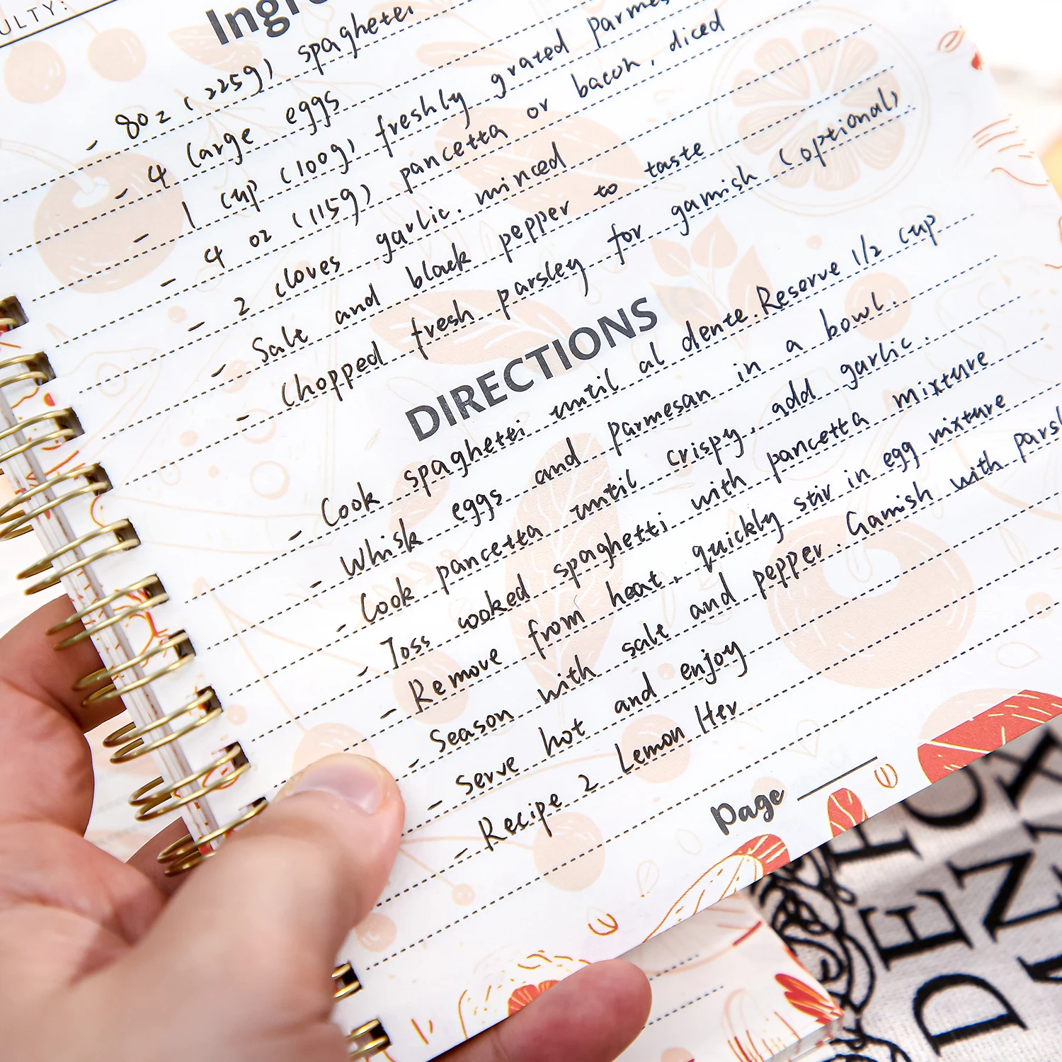 Notebook Diary Journal Notebook Diary Small Notebook Undated Notepad Hardcover Notebook Retro Notebook Learning Notebook Travel Planning Notepad Cookie Memo Book Paper Pad 1Style 52Sheets/book Healthy Eating Pumpkin Recipes Planner
