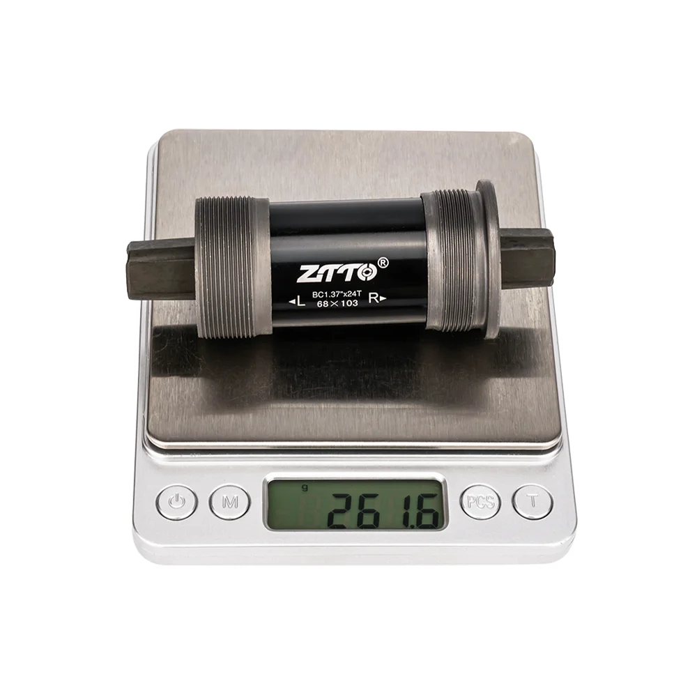 Bicycle Bottom Bracket ZTTO BSA 68x103mm 107mm 110.5mm 113mm 116mm Square Tapered Threaded for Axis Quare Hole Square Crankset