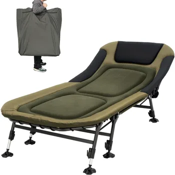 XXL Folding Camping Cot 1