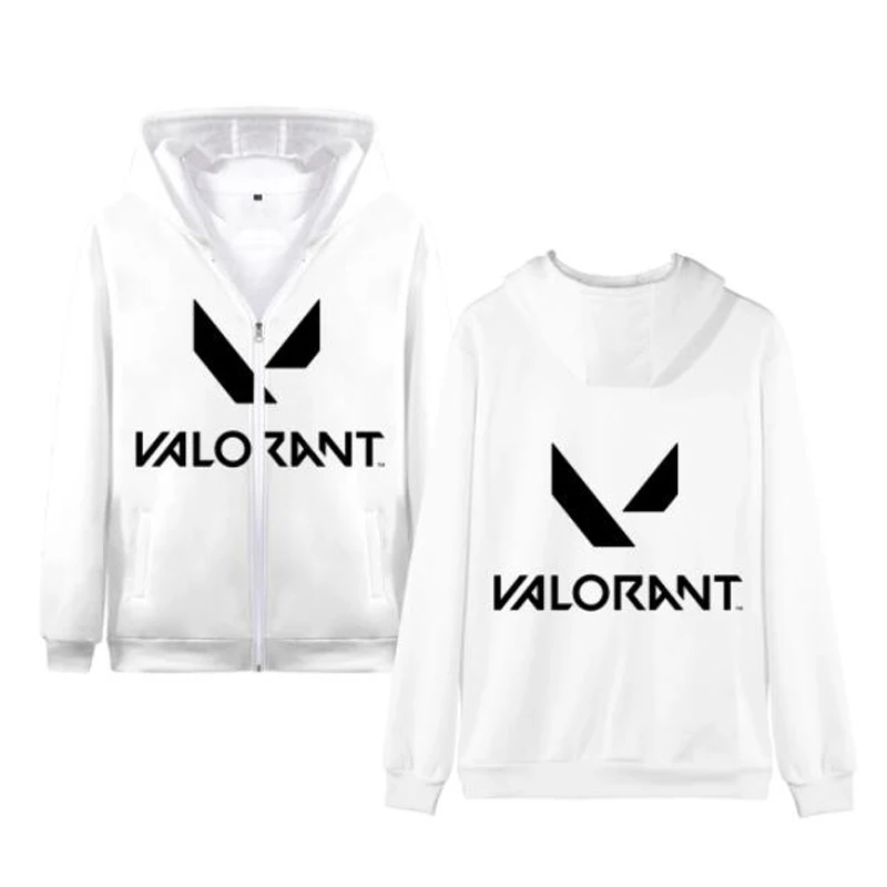 

Hot Game Valorant 3D Print Zip Up Women/Men Hoodie Sweatshirt Streetwear Hip Hop Valorant Cosplay Zipper Hooded Jacket Outwear