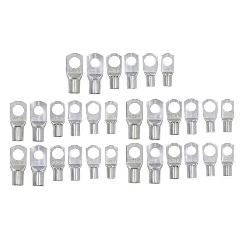 

Assorted Heavy Duty Wire Lugs High Temperature Resistant Tubular SC Connectors Portable for Battery Cable