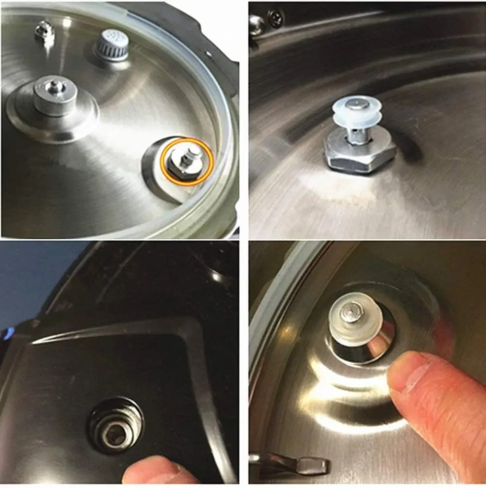 10pcs Pressure Cooker Replacement Float Valve Gaskets Universal