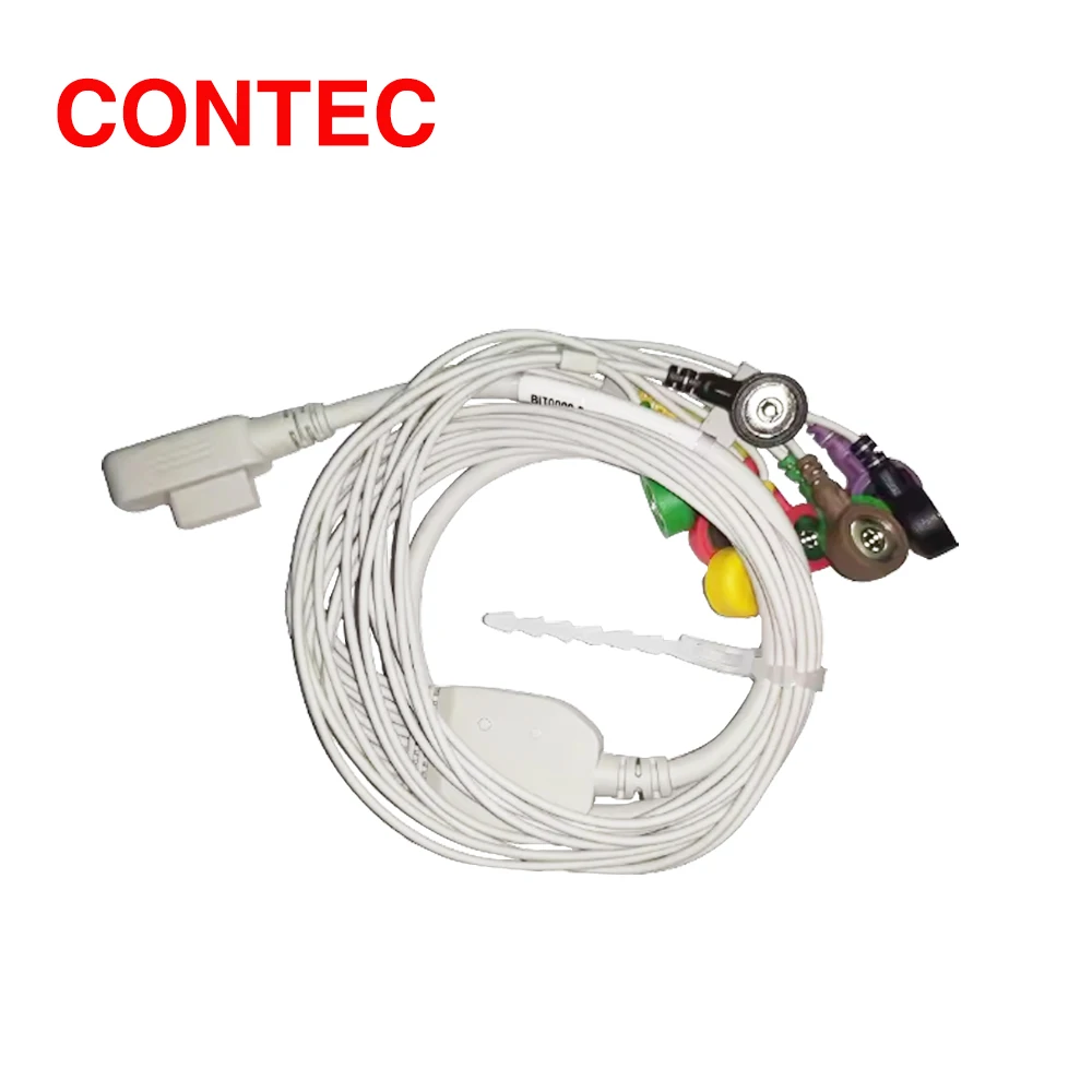 CONTECTLC6000 Portable Dynamic 12 Lead ECG Holter Systems,48 Hours Recorder Analyzer System, protect family health