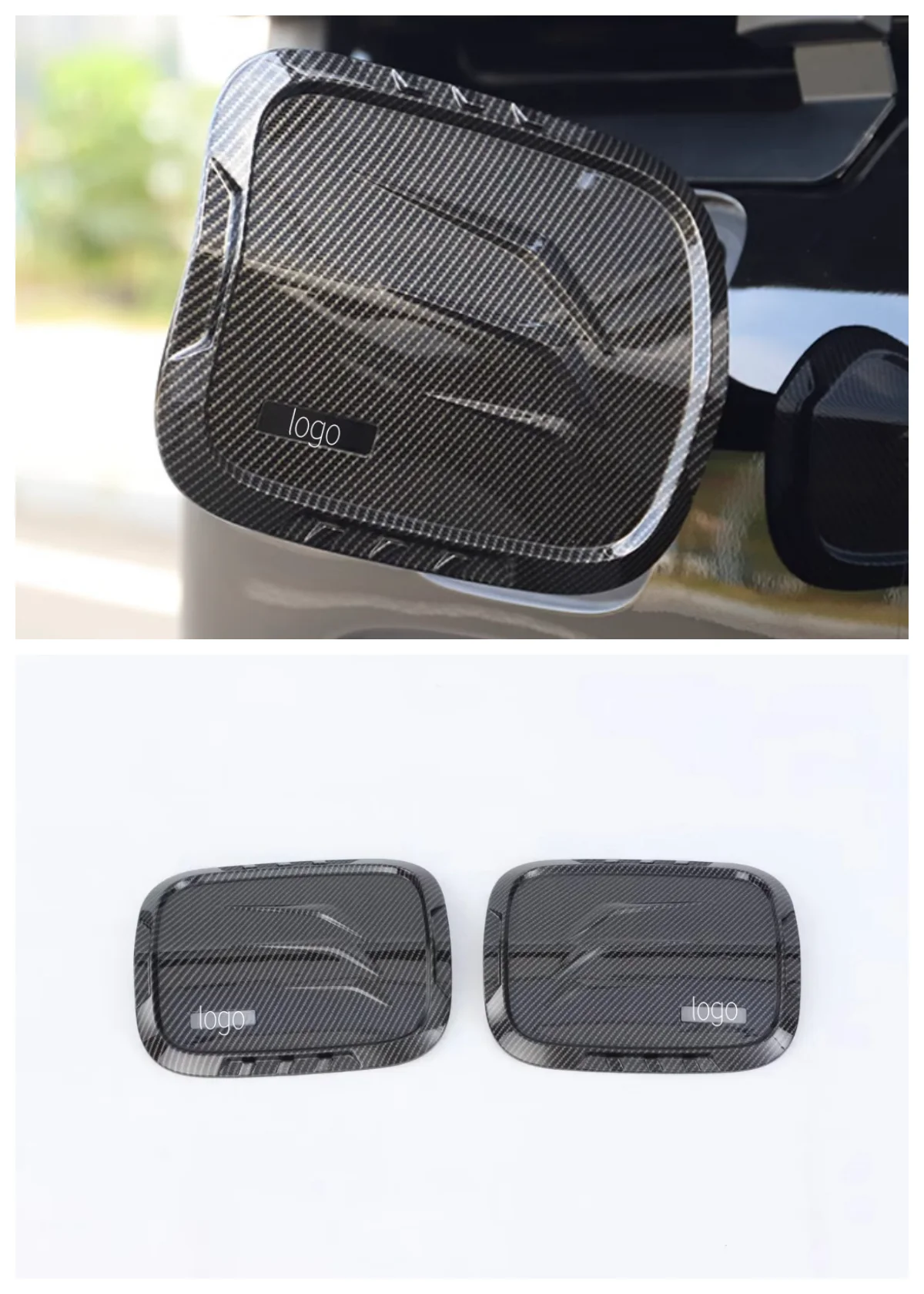 Suitable for the 2023-2024 BYD Formula Leopard 5 Fuel Tank Cover Frame Decoration 2-piece Set