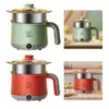 Hot Pot Electric with Steamer Household Nonstick for Shabu Shabu Steak Ramen 1