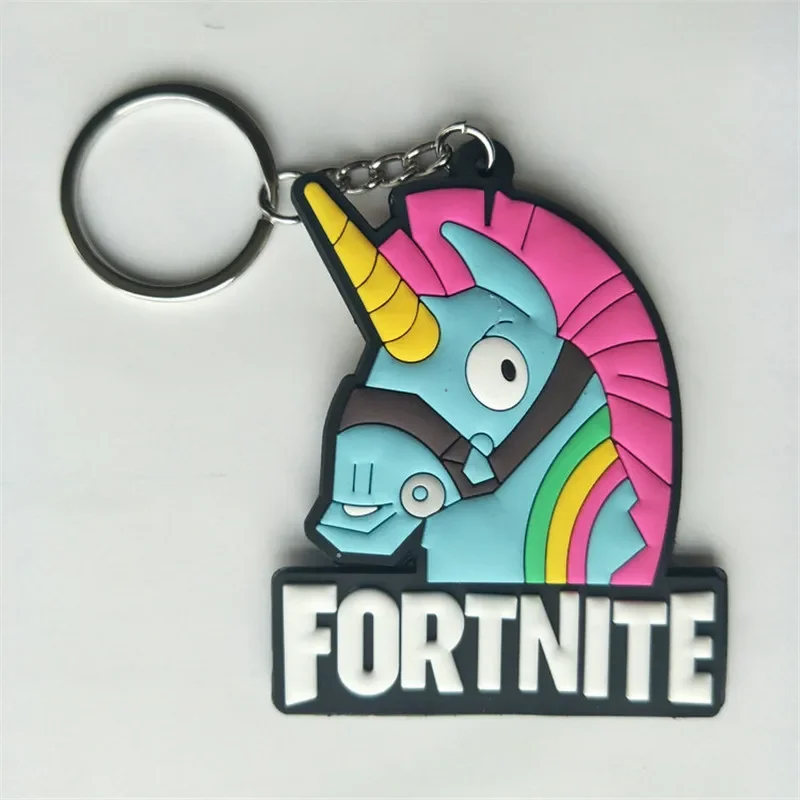 Llama llavero Original de juegos de Fortnite, grafiti para portátil, monopatín, bicicleta, casco, equipaje, motocicleta, calcomanía impermeable, Juguetes