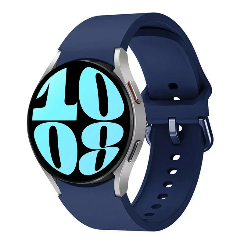 Sleek 20mm Silicone Watch Strap - Premium Wristband
