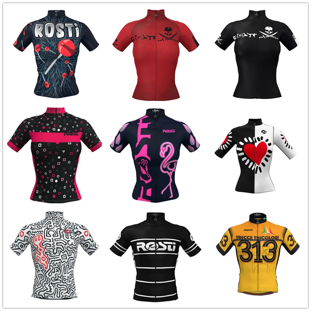 Cycling Jersey Woman Summer Bike Maillot Ciclismo Bicycle Clothing Road Mtb Cycling Jersey Top Quick-drying