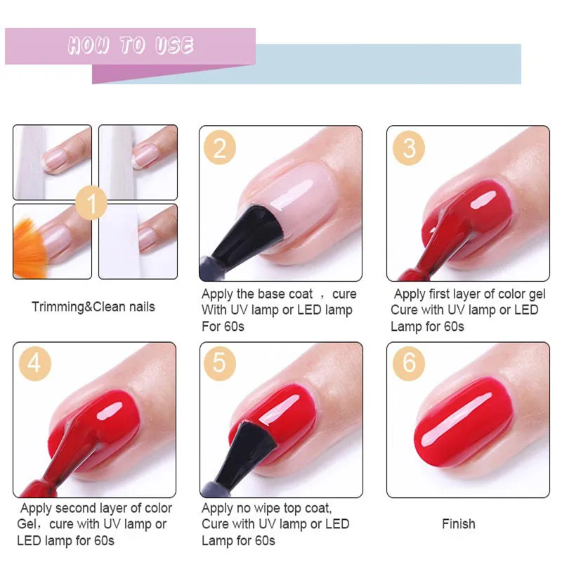 MSHARE Milky White Gelish Nail Polish Jelly Semi-Permanent Varnish Hybrid Enamel Nude UV Led Lamp Nails Art 10ml
