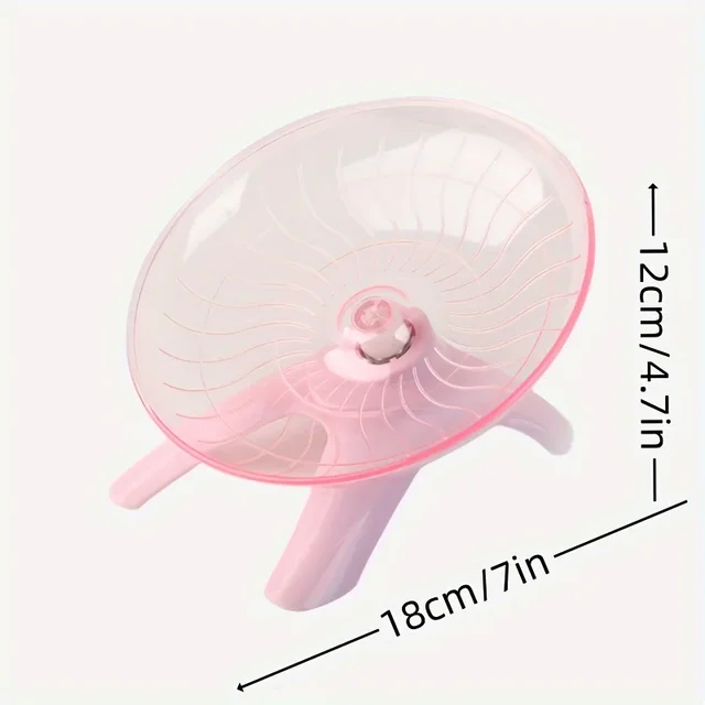 Small Pet Silent Running Practice Wheel Hamster Mouse Hedgehog Parrot Exercise Wheel for Small Animals Quiet and Safe Choice 6