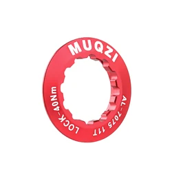 MUQZI Ultralight Aluminum Alloy Cassette Lockring (Red)