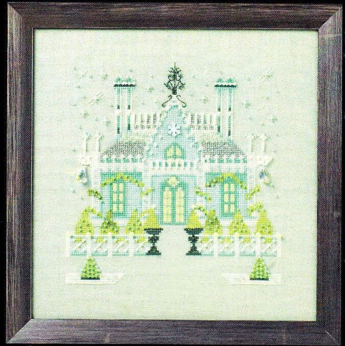 nc 279 Gothic residence 29 30 Cross Stitch Kit Packages Counted Cross