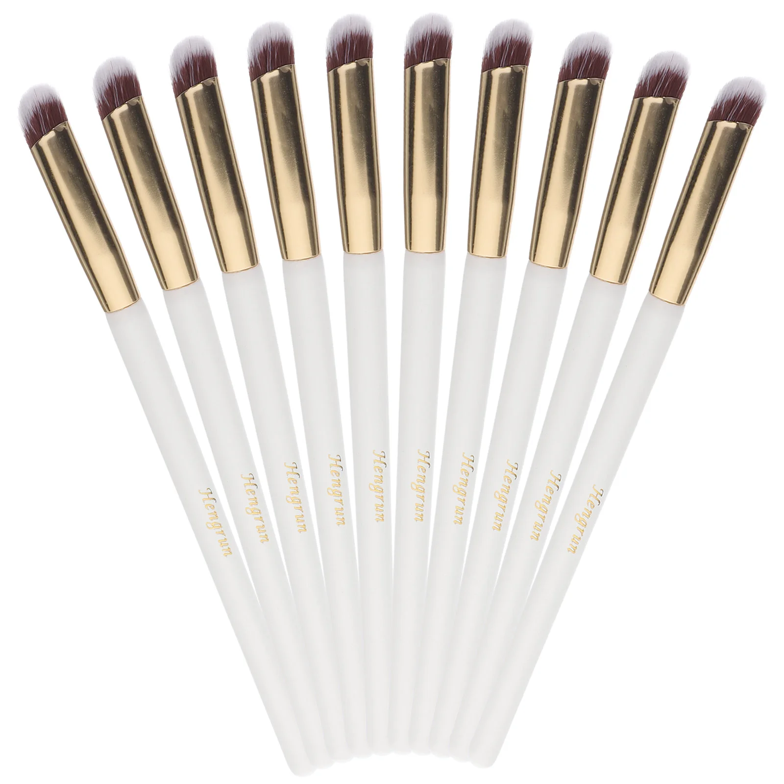 

10 Pcs Concealer Brush Plouise Makeup Brushes Angled Foundation Makeupbrushes for Eyebrows Contour