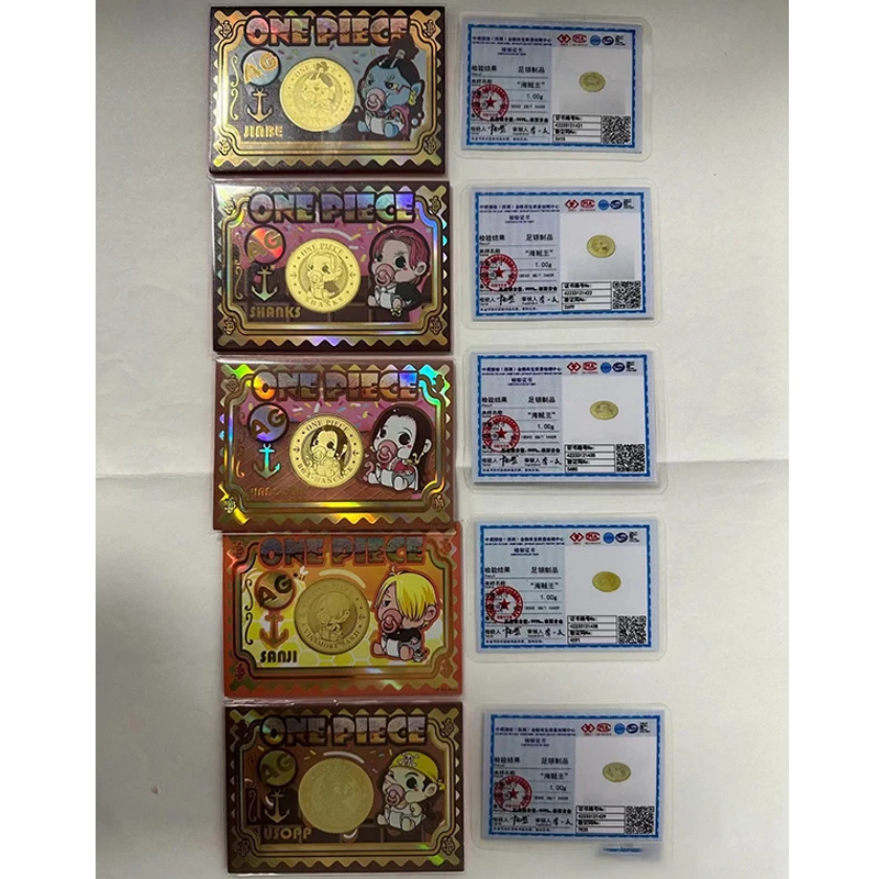 Anime ONE PIECE AG LSP series collection card Relief coin Nico Robin Portgas D Ace Christmas birthday gift Entertainment toys