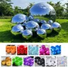 Black Color Inflatable Mirror Ball Giant Hanging Inflatable Mirror Balloon Airtight 0.5m-3m Sealed Colorful Sphere 5
