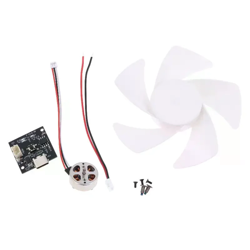 Kit ventilateur DIY moteur sans balais 1503 5V 2750KV Type-C