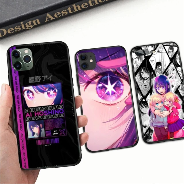 Cute Oshi No Ko Anime Ai Hoshino Phone Case for IPhone 15 14 13 12 Pro MAX  11 X XS Max XR SE2 8 7 15 Plus clear Soft Cover Coque - AliExpress