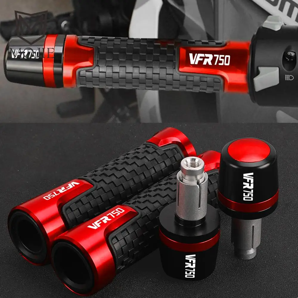 

Motorcycle accessories For Honda VFR 750 VFR750 1991 1992 1993 1994 1995 1996 1997 22MM Handlebar Grips Handle Bar Cap End Plugs