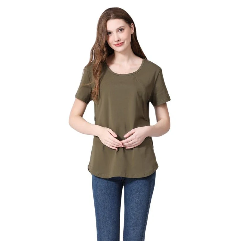 Emotion Moms New Women Maternel T-Shirt Short