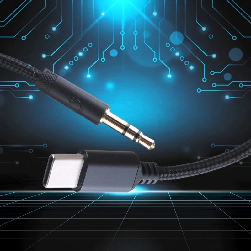 USB Aux 케이블 유형 남성 3.5mm 남성 어댑터, 1000XM5용 연장 코드 드롭 배송