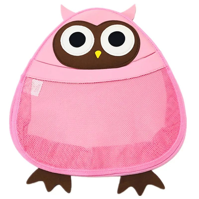 Cartoon Shower Storage Bags Babies And Children Receive Hanging Bags Distribution with Hooks Waterproof Bathroom Mesh Bags