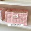 1PC Square Storage Basket Desktop Organizer Storage Basket Home Decoration Basket landry Wood basket Rattan tray Foldable box 3