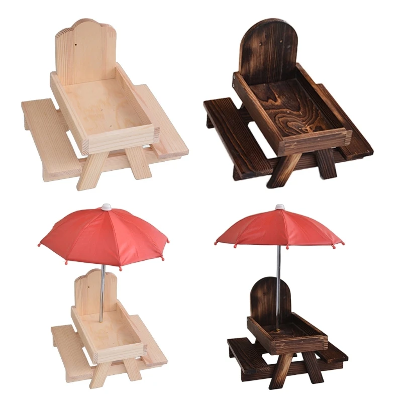 

Squirrels Feeding Table Outdoor Mouses Feeding Station with Easily Clean DXAF