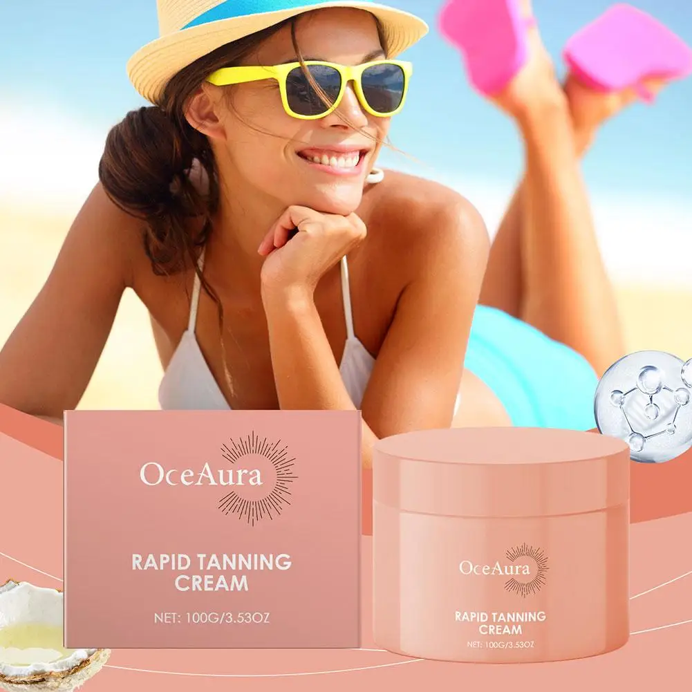 Moisturizing Anti-Tanning Cream Deeply Moisturizes And Moisturizes The Skin To Create A Tanned Skin Anti-Tanning Darkening Cream