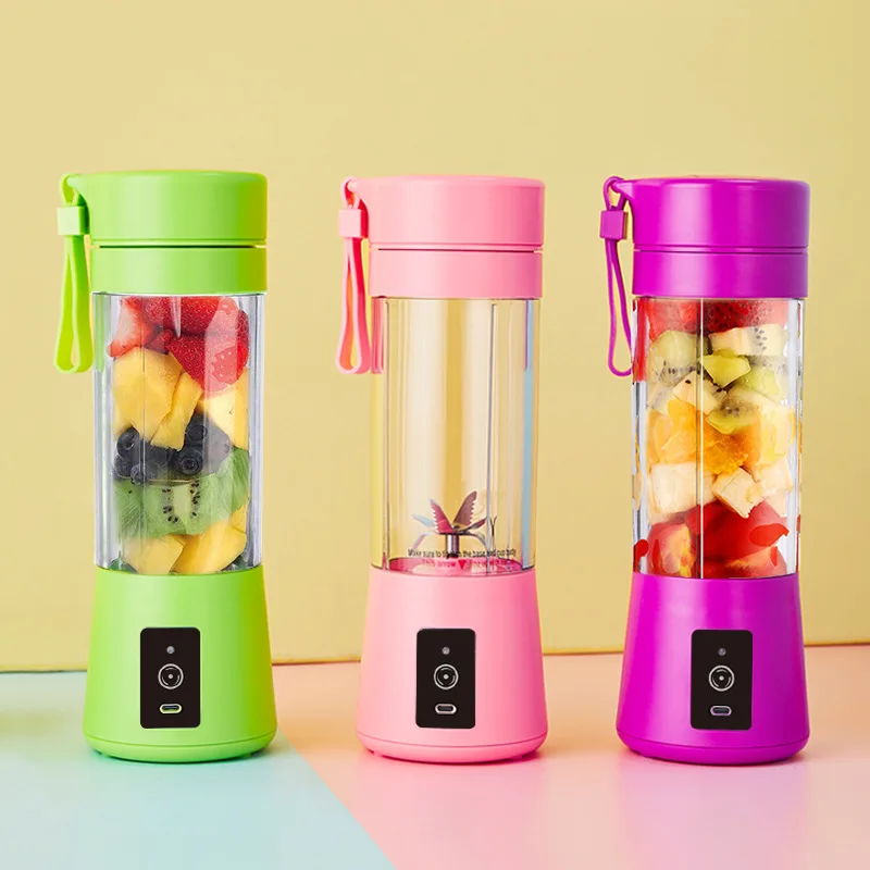 Portable Blender Mixer Bottle Electric Juicer Cup for Smoothies and