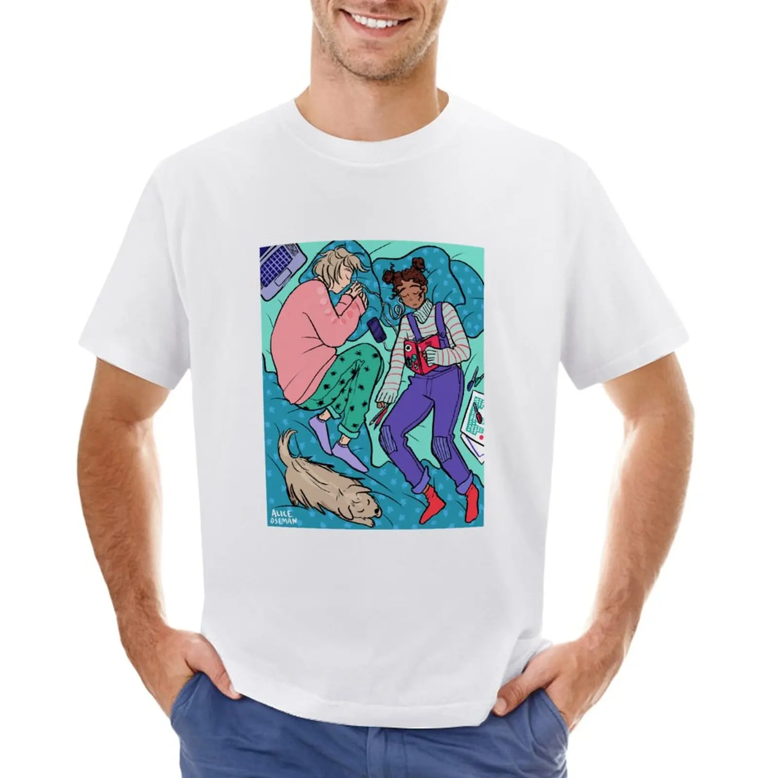 

Frances and Aled - Nap Time T-Shirt funnys heavyweights t shirts for men pack