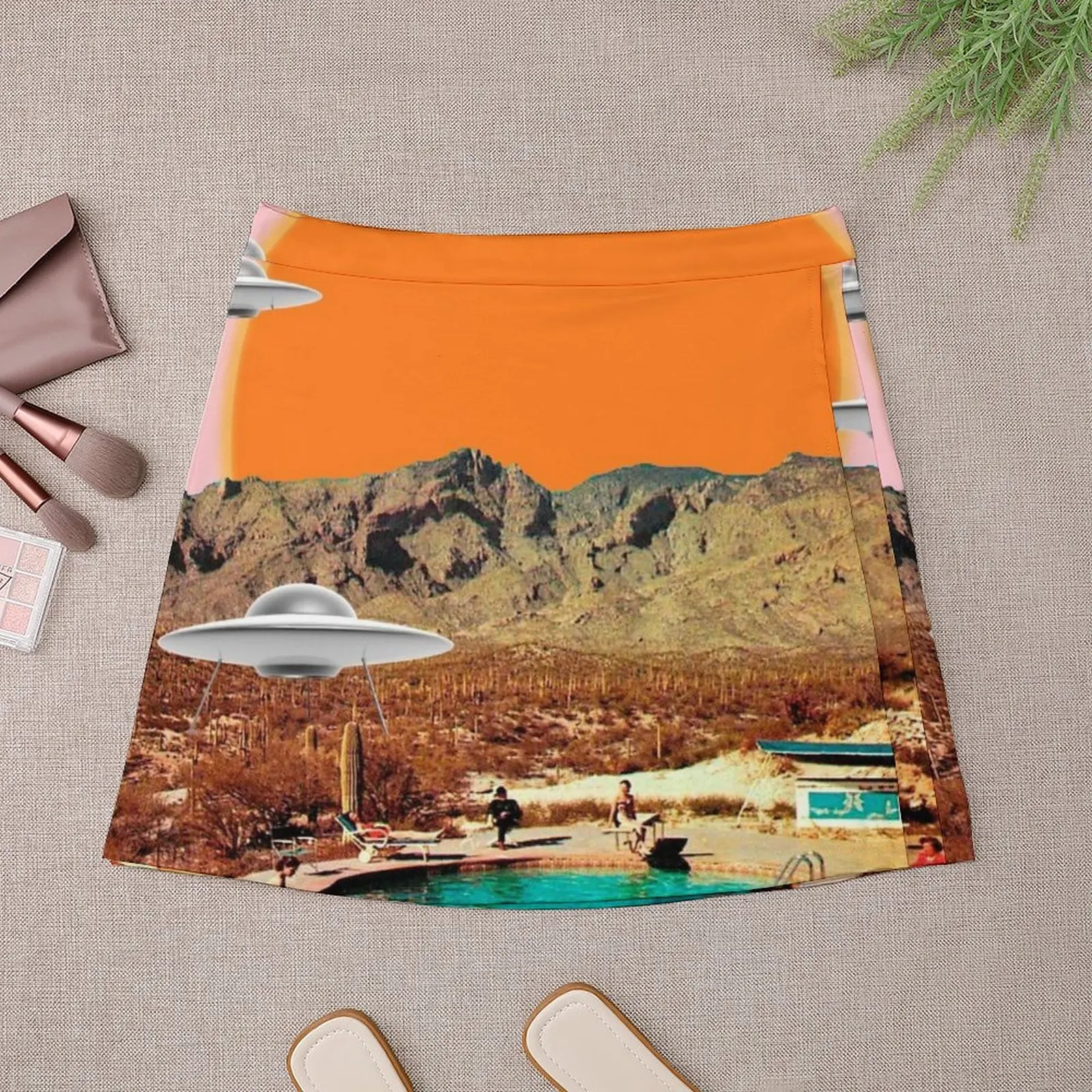 They've arrived! UFOs landing in the desert Mini Skirt new in clothes dresses for prom shorts dresses summer woman 2024