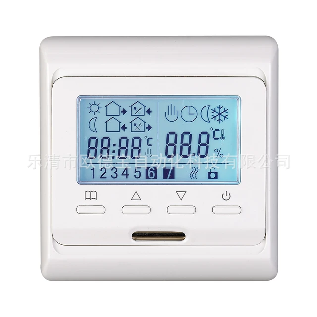 Programación termostato calefacción 