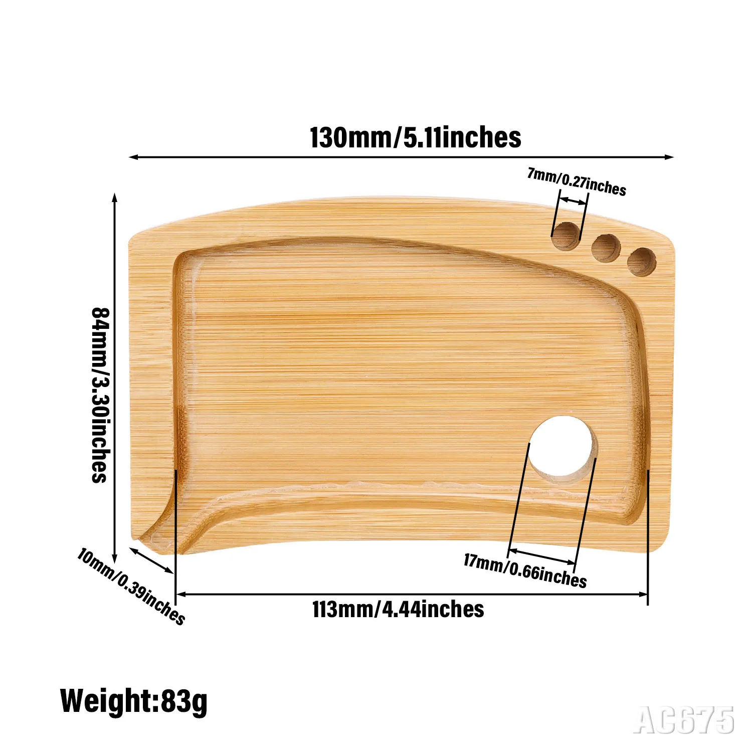 Wooden Bamboo Trays Rolling Tray With Cone Roll Holder Grooved