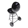 1:12 Dollhouse Miniature Black BBQ Grill Model Kitchen Accessories For Doll House Garden Outdoor Decor Kids Pretend Play Toys 6