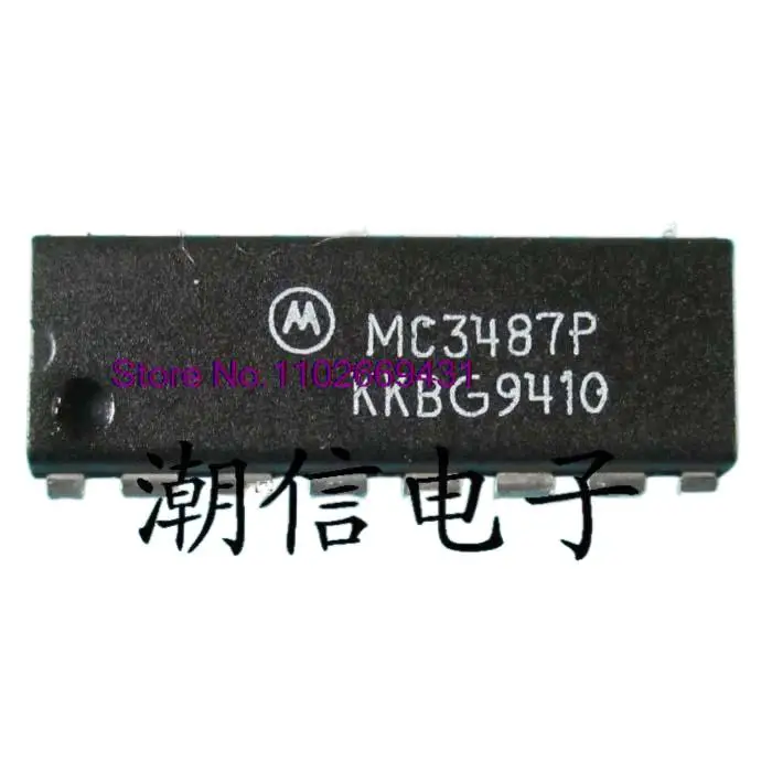 

5PCS/LOT MC3487P DIP-16 Original, in stock. Power IC