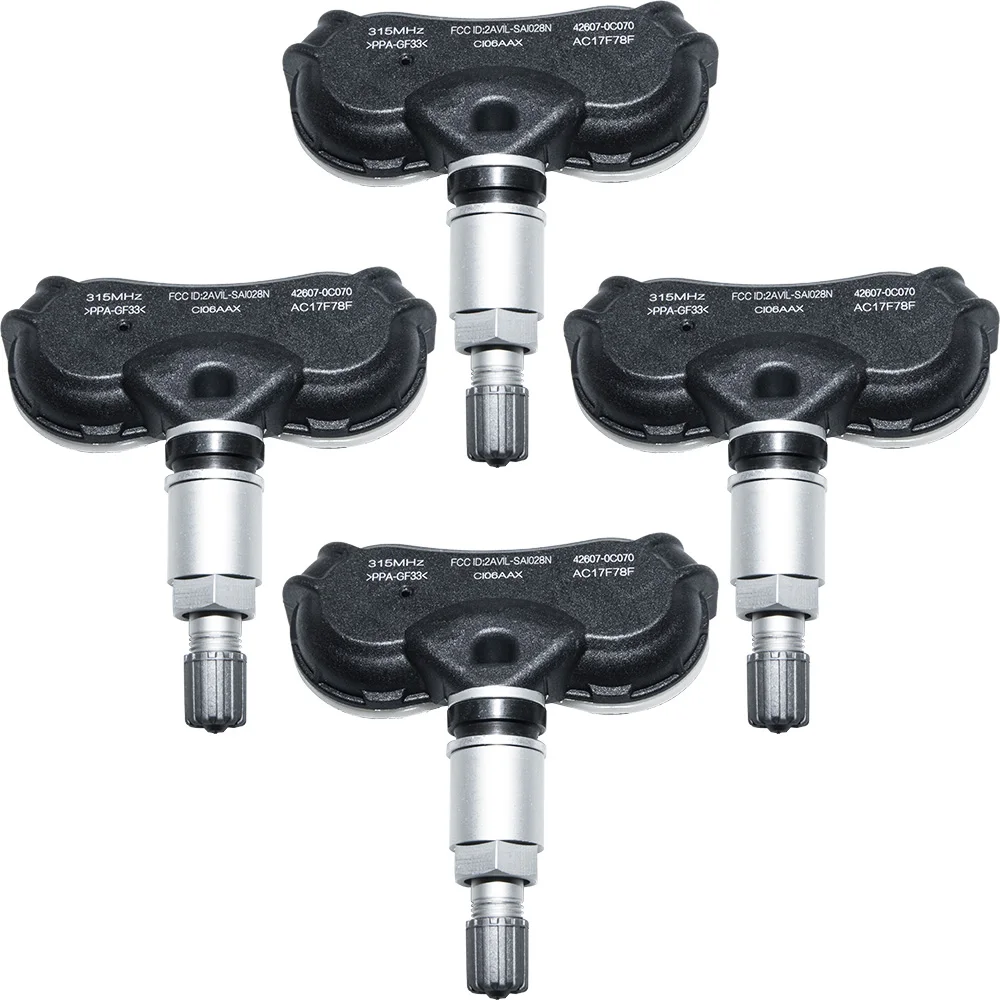 ڵ Ÿ̾ з  TPMS, Ÿ  2010/02-2017/07 ÿ 01/2010-12/2020, OEM 426070C070 426070C030, 315MHz, 4 