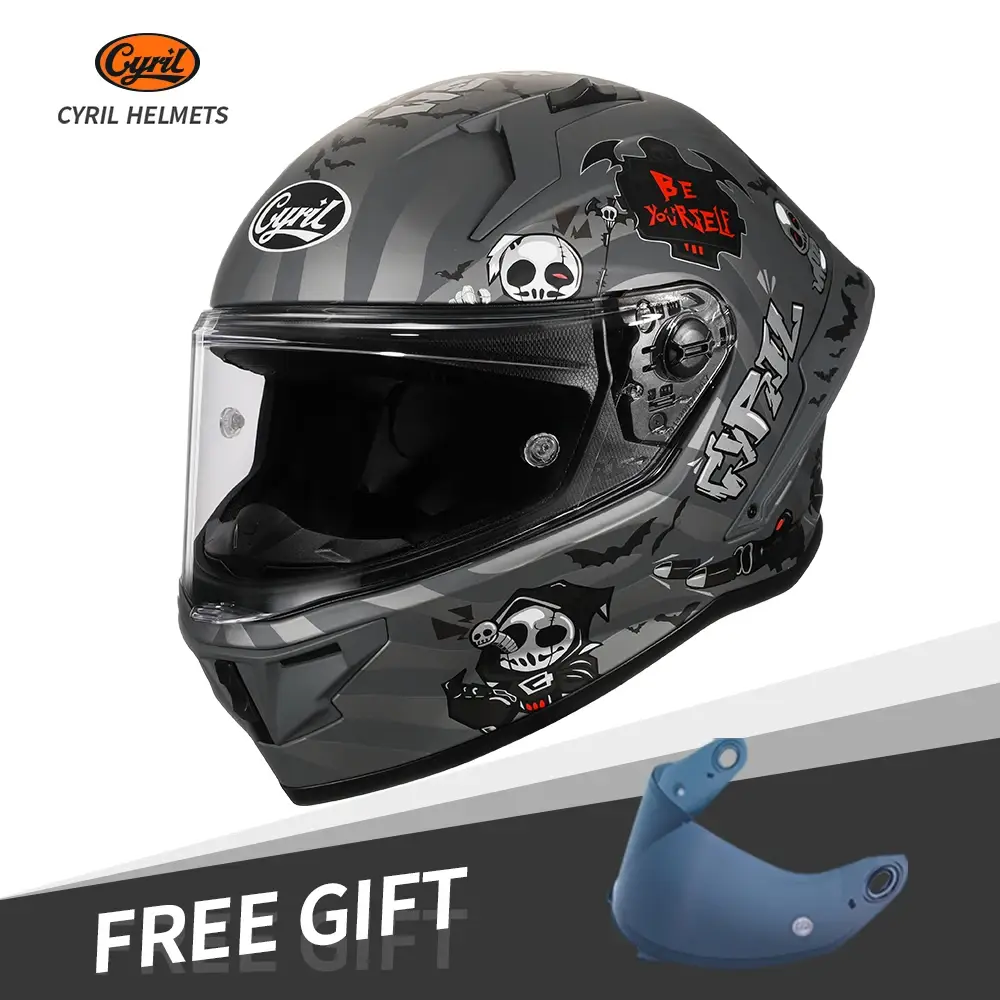 Cyril R1 Racing Helmet Motorcycle Racing Helmet Full Face Moto DOT