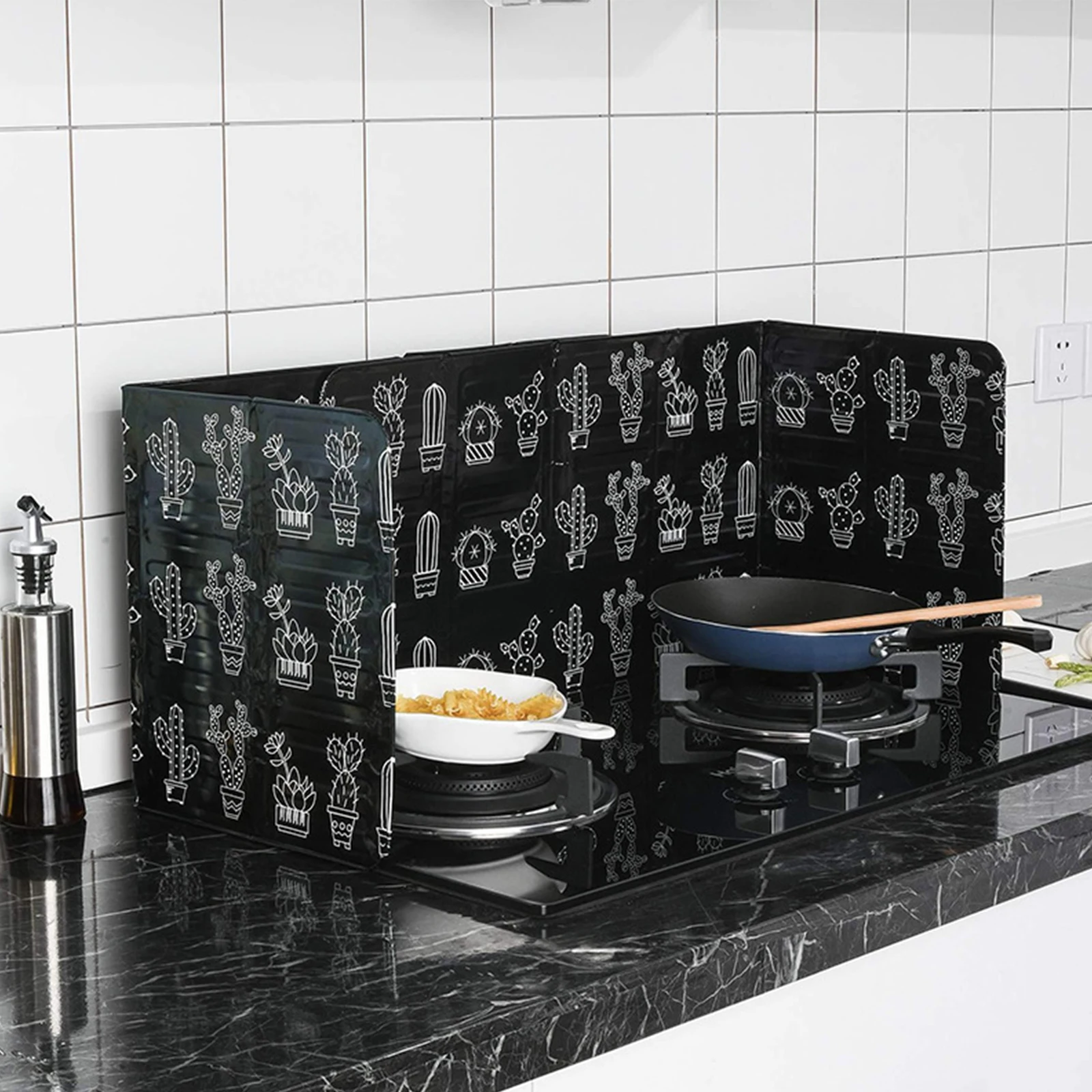 Anti-Splashing Stove Oil Baffle Plate Kitchen Cooker Shield Cooking Frying Oil Splash Guard Protection Screen kitchen splatter screen kitchen splash guard