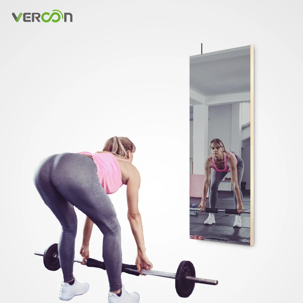 

2024 Digital Interactive Mirror Workout Exercise Gym Fitness Training Home Exercise Machines